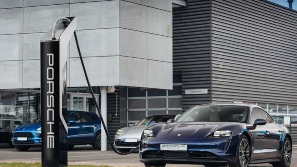 High-Performance EV Batteries sports car